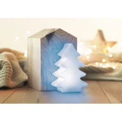 Gift Campaign Abete in plastica personalizzabile che si illumina per decorare Tree></noscript> Gadget Natalizi