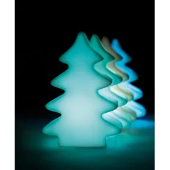 Gift Campaign Abete in plastica personalizzabile che si illumina per decorare Tree></noscript> Gadget Natalizi