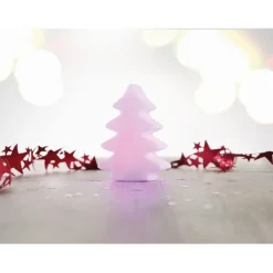 Gift Campaign Abete in plastica personalizzabile che si illumina per decorare Tree></noscript> Gadget Natalizi