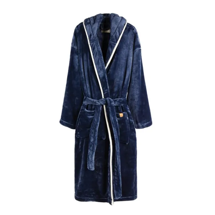 Gift Campaign Accappatoio in rPet con cappuccio e cintura taglia L/XL GreenGlam> Gadget Ecologici