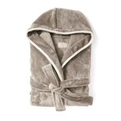 Gift Campaign Accappatoio in rPet con cappuccio e cintura taglia S/M GreenGlam> Gadget Ecologici
