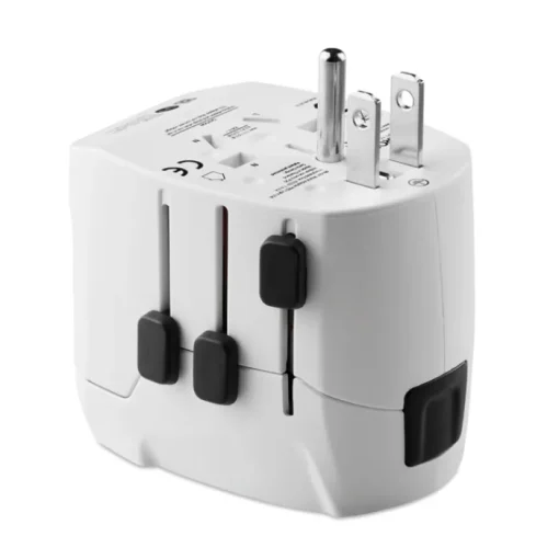 Gift Campaign Adattatore pubblicitario economico Skross Pro Light USB> Accessori Da Viaggio