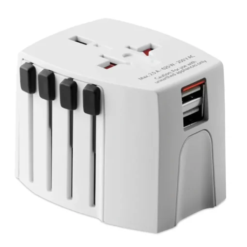 Gift Campaign Adattatore Skross con doppia porta usb con logo Skross MUV USB> Accessori Da Viaggio