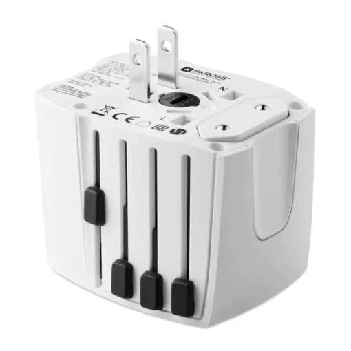 Gift Campaign Adattatore Skross con doppia porta usb con logo Skross MUV USB> Accessori Da Viaggio