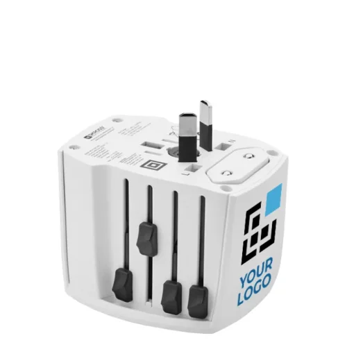 Gift Campaign Adattatore Skross con doppia porta usb con logo Skross MUV USB> Accessori Da Viaggio