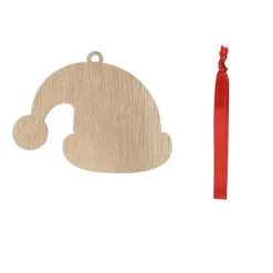 Gift Campaign Addobbo in a forma di cappello di Natale da appendere></noscript> Gadget Natalizi