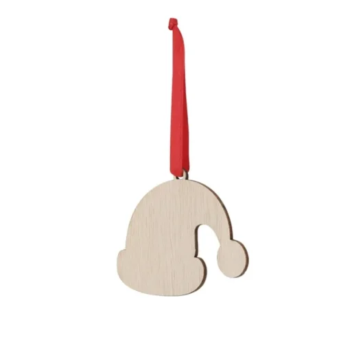 Gift Campaign Addobbo in a forma di cappello di Natale da appendere> Gadget Natalizi