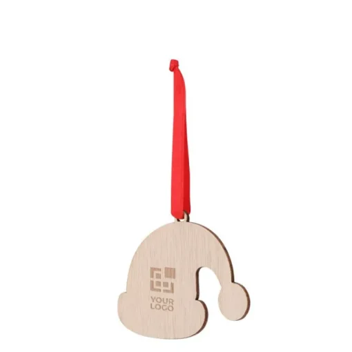 Gift Campaign Addobbo in a forma di cappello di Natale da appendere> Gadget Natalizi