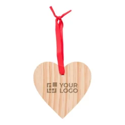 Gift Campaign Addobo natalizio in legno a forma di cuore da appendere Heart></noscript> Gadget Natalizi