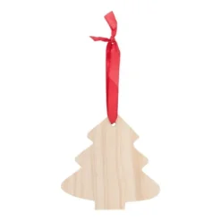 Gift Campaign Addobo natalizio in legno a forma di abete da appendere Tree> Gadget Natalizi