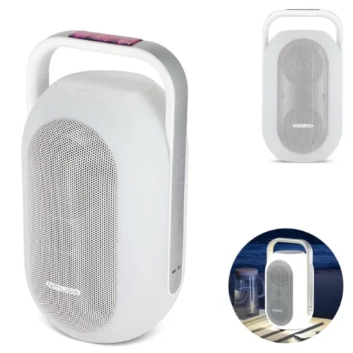 Gift Campaign Altoparlante con luce ambientale multicolore e manico Muse> Casse Personalizzate