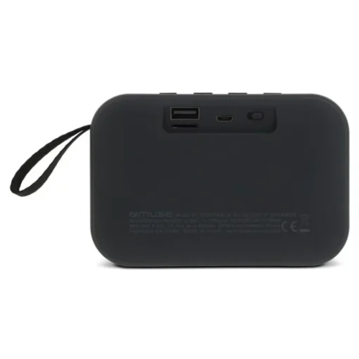 Gift Campaign Altoparlante bluetooth nero portatile di forma rettangolare da 5W> Casse Personalizzate