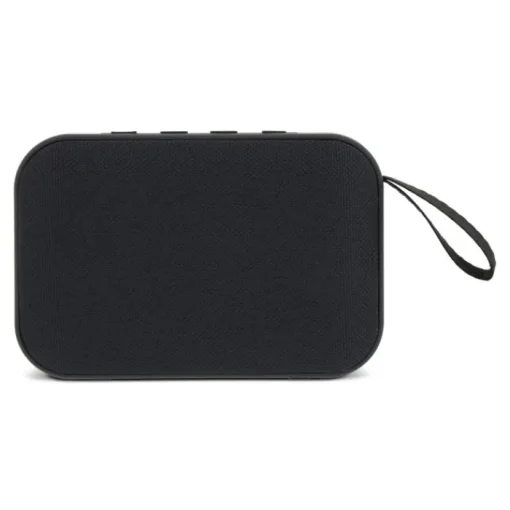 Gift Campaign Altoparlante bluetooth nero portatile di forma rettangolare da 5W> Casse Personalizzate