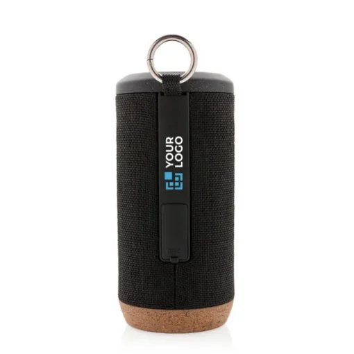 Gift Campaign Altoparlante cilindrico 10W impermeabile e sughero EcoCork> Casse Personalizzate