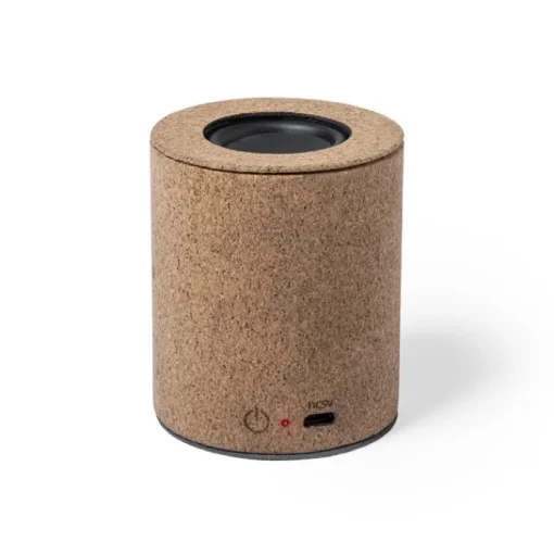 Gift Campaign Altoparlante compatto con Bluetooth 5.0 e 3W di potenza Natural Cork> Casse Personalizzate
