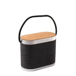 Gift Campaign Altoparlante da 5W in rPET e bambù con caricatore wireless da 15W></noscript> Casse Personalizzate
