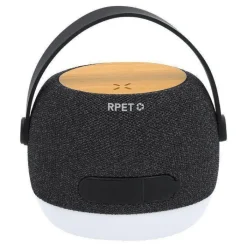 Gift Campaign Altoparlante de 5W con caricatore wireless, illuminazione LED e manico></noscript> Casse Personalizzate