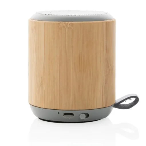 Gift Campaign Altoparlante in bambù e ABS con batteria al litio da 300 mAh Remembers> Casse Personalizzate
