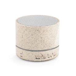 Gift Campaign Altoparlante portatile in fibra di paglia con Bluetooth e potenza di 3W></noscript> Casse Personalizzate