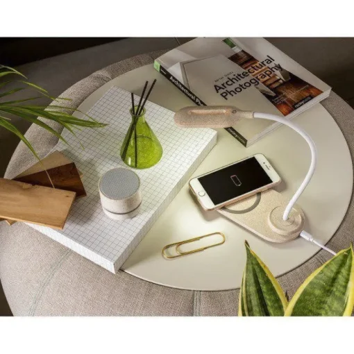 Gift Campaign Altoparlante portatile in fibra di paglia con Bluetooth e potenza di 3W> Casse Personalizzate