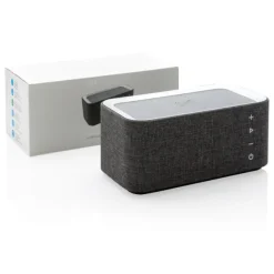 Gift Campaign Altoparlante promozionale da 6 W con caricabatterie wireless Broadcast></noscript> Casse Personalizzate