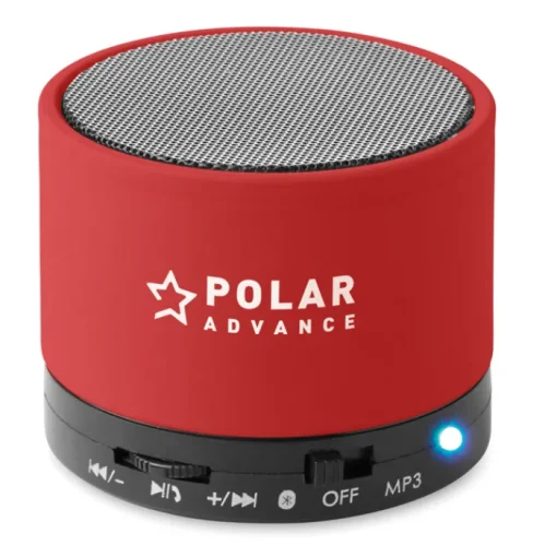 Gift Campaign Altoparlante pubblicitario cilindrico colorato con porta per SD Soul> Casse Personalizzate