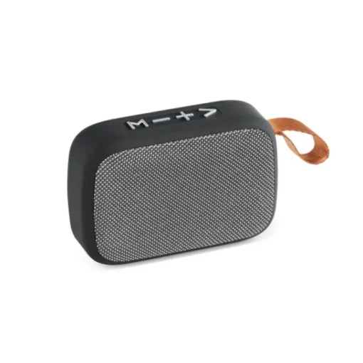 Gift Campaign Altoparlante 3W minimalista con microfono in ABS e poliestere Club> Casse Personalizzate