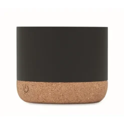 Gift Campaign Altoparlante wireless cilindrico con base in sughero e top in bambù></noscript> Casse Personalizzate