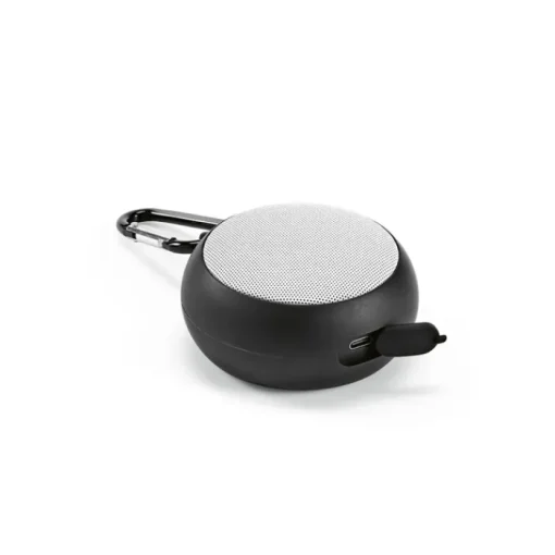 Gift Campaign Altoparlante wireless con griglia personalizzabile e moschettone 5W> Casse Personalizzate