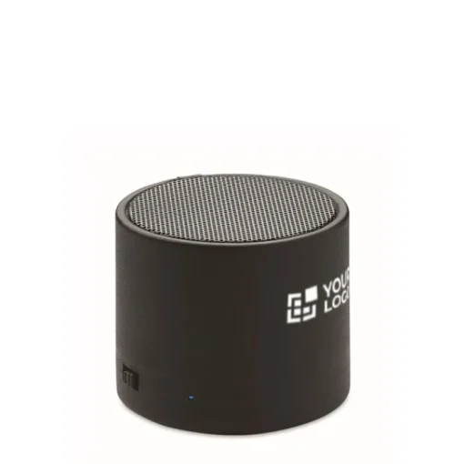 Gift Campaign Altoparlante wireless con scocca in materiale riciclato da 3W> Casse Personalizzate