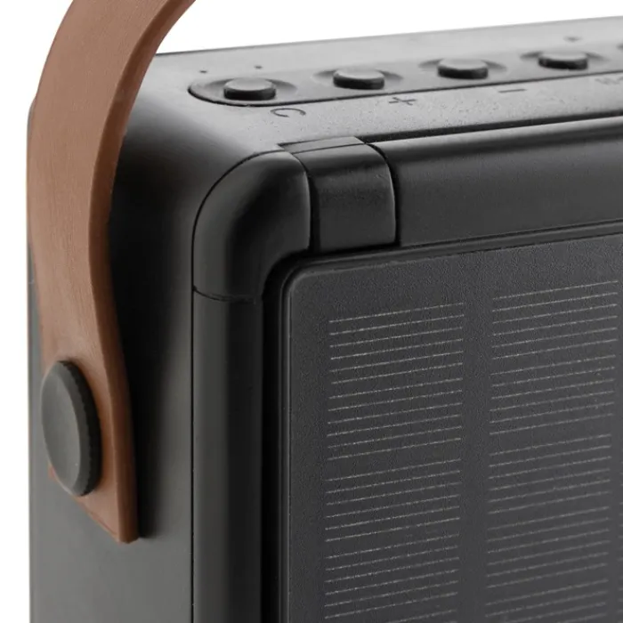 Gift Campaign Altoparlante wireless da12 W con pannello solare incluso e lampada LED> Casse Personalizzate