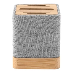 Gift Campaign Altoparlante wireless in bambù e poliestere RPET da 3W> Casse Personalizzate