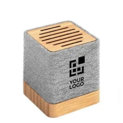 Gift Campaign Altoparlante wireless in bambù e poliestere RPET da 3W></noscript> Casse Personalizzate