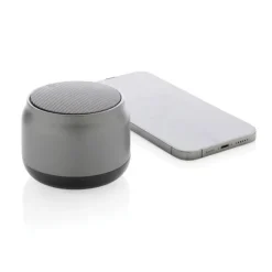 Gift Campaign Altoparlante wireless in plastica riciclata con microfono 3W></noscript> Casse Personalizzate