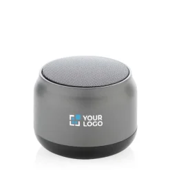 Gift Campaign Altoparlante wireless in plastica riciclata con microfono 3W></noscript> Casse Personalizzate