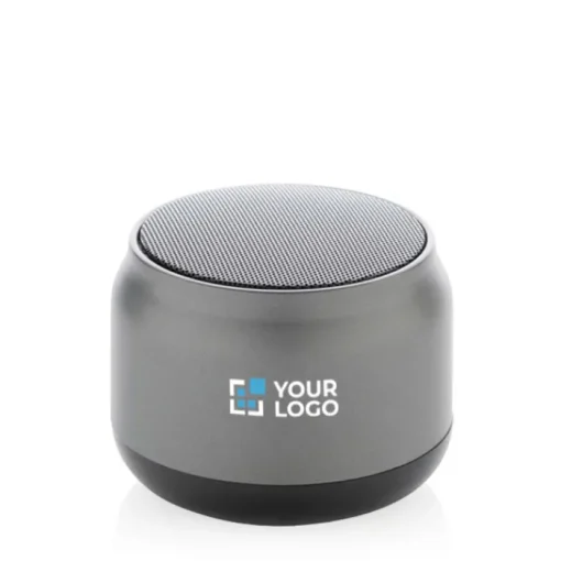 Gift Campaign Altoparlante wireless in plastica riciclata con microfono 3W> Casse Personalizzate