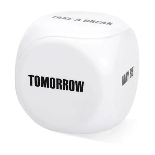Gift Campaign Antistress da ufficio da personalizzare a forma di dado ZenDice> Palline Antistress