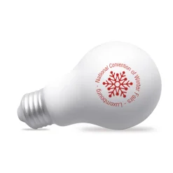 Gift Campaign Antistress gadget con logo a forma di lampadina ZenBulb></noscript> Palline Antistress