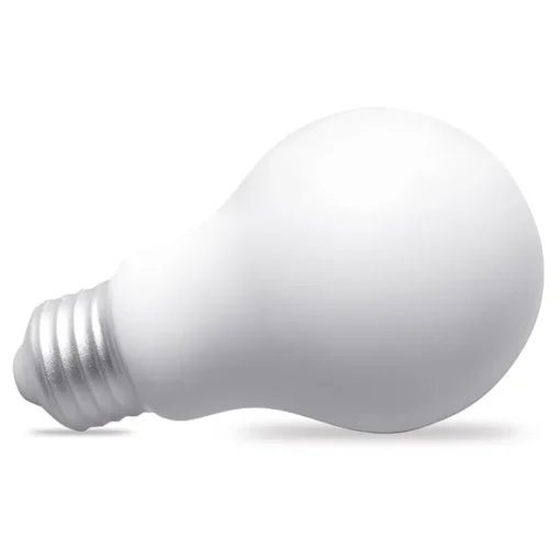 Gift Campaign Antistress gadget con logo a forma di lampadina ZenBulb> Palline Antistress