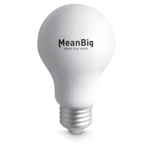 Gift Campaign Antistress gadget con logo a forma di lampadina ZenBulb> Palline Antistress