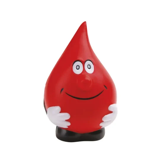 Gift Campaign Antistress personalizzati a forma di goccia di sangue RedDrop> Palline Antistress