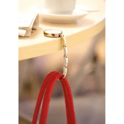 Gift Campaign Appendi borsa da tavolo rotondo in lega di zinco personalizzato HangOn></noscript> Gadget Per Parrucchieri|Appendi Borse