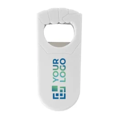 Gift Campaign Apribottiglie con disegno a pugno in plastica e metallo Fortis Colors></noscript> Apribottiglie Personalizzati