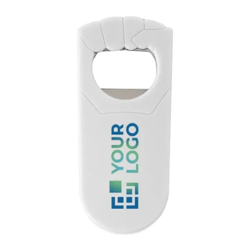 Gift Campaign Apribottiglie con disegno a pugno in plastica e metallo Fortis Colors> Apribottiglie Personalizzati