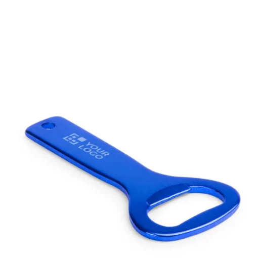 Gift Campaign Apribottiglie con logo alluminio con foro disponibile in tanti colori> Apribottiglie Personalizzati