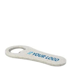 Gift Campaign Apribottiglie con logo in paglia di grano e acciaio Wheat Straw></noscript> Apribottiglie Personalizzati
