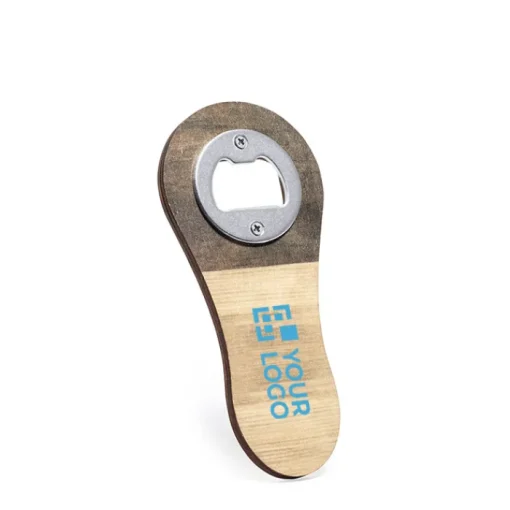 Gift Campaign Apribottiglie con logo magnetico in legno MagnetWood> Apribottiglie Personalizzati