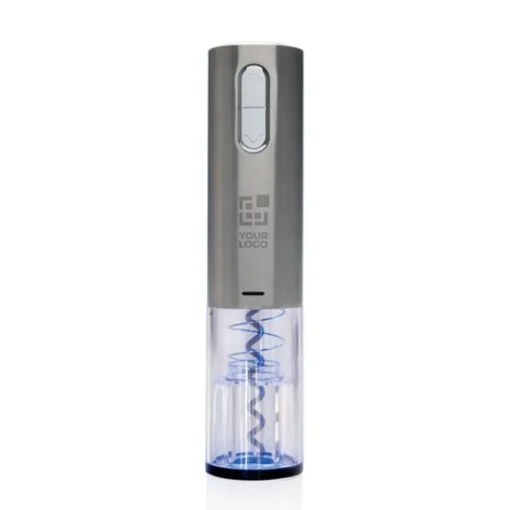 Gift Campaign Apribottiglie elettrico in acciaio inox ricaricabile via USB> Apribottiglie Personalizzati