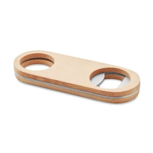 Gift Campaign Apribottiglie gadget in di bambù Metalwood Small> Apribottiglie Personalizzati