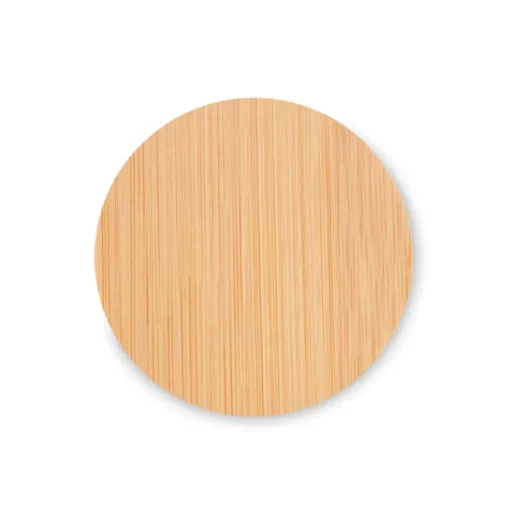 Gift Campaign Apribottiglie personalizzati con funzione di sottobicchieri Round Bamboo> Apribottiglie Personalizzati